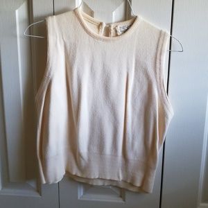 Peach sleeveless shirt